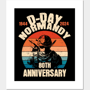 D-Day 80th Anniversary Normandy Posters and Art